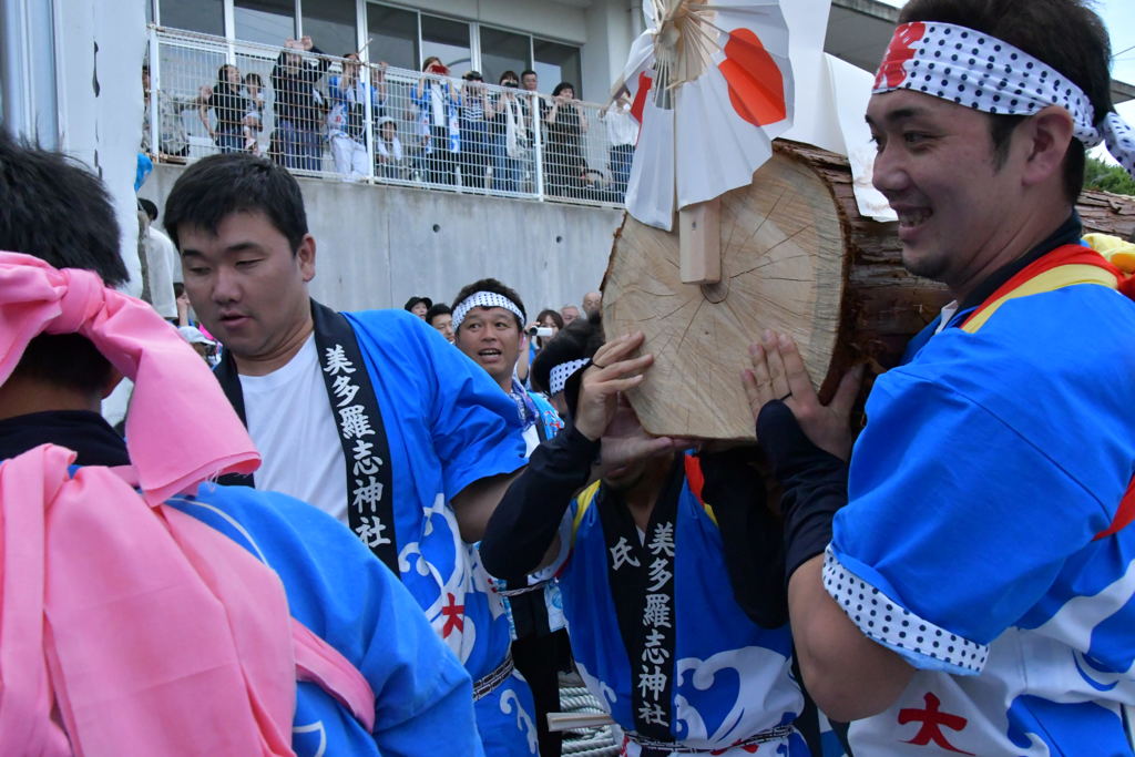 答志島　お木曳