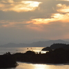 ともやま公園の夕日