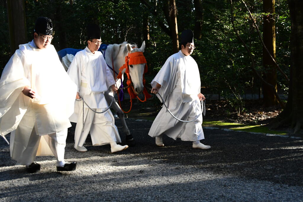 伊勢神宮　外宮　笑智号見参