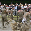 三重　磯部　御田植祭　竹取神事