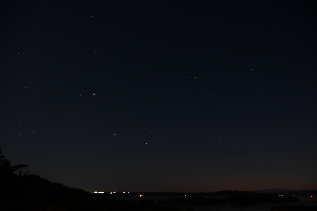 ともやま公園と星空