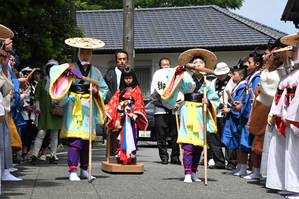 磯部　御田植祭