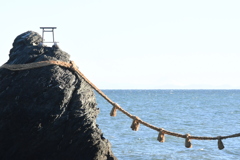 白富士と夫婦岩