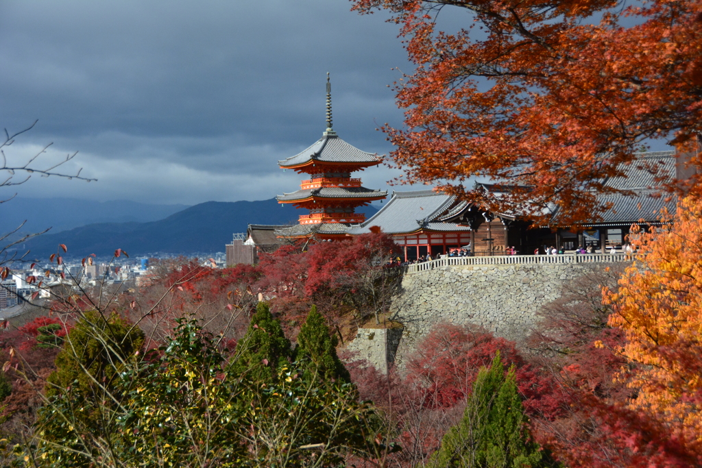 清水寺　紅葉