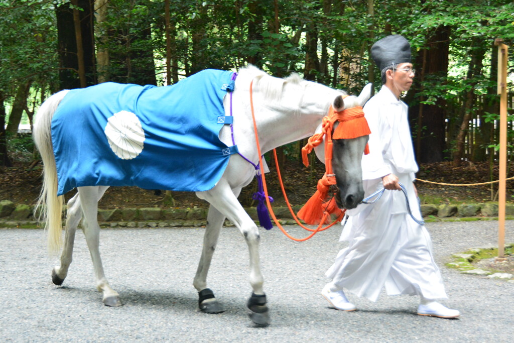 伊勢神宮　外宮　笑智号見参