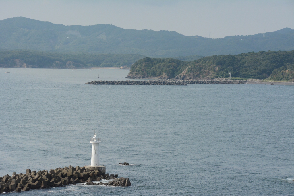 灯台からの風景