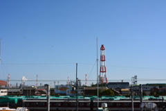 塩浜駅からの風景