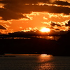 賢島大橋　夕日