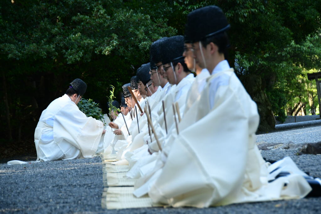 伊勢神宮　内宮　5月　大祓
