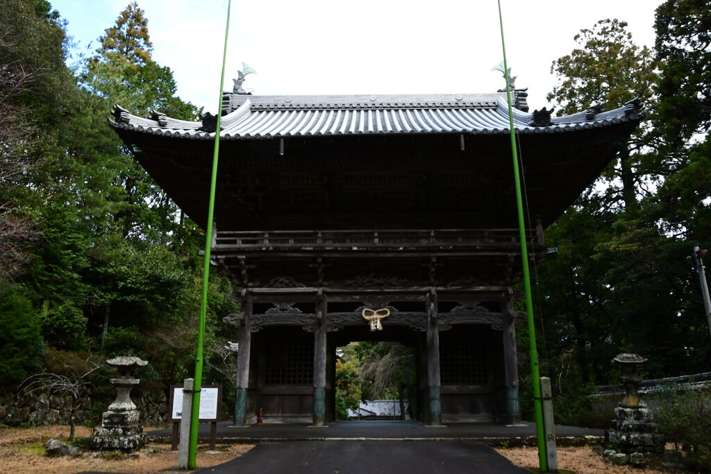 鳥羽　青峰山　正福寺大門