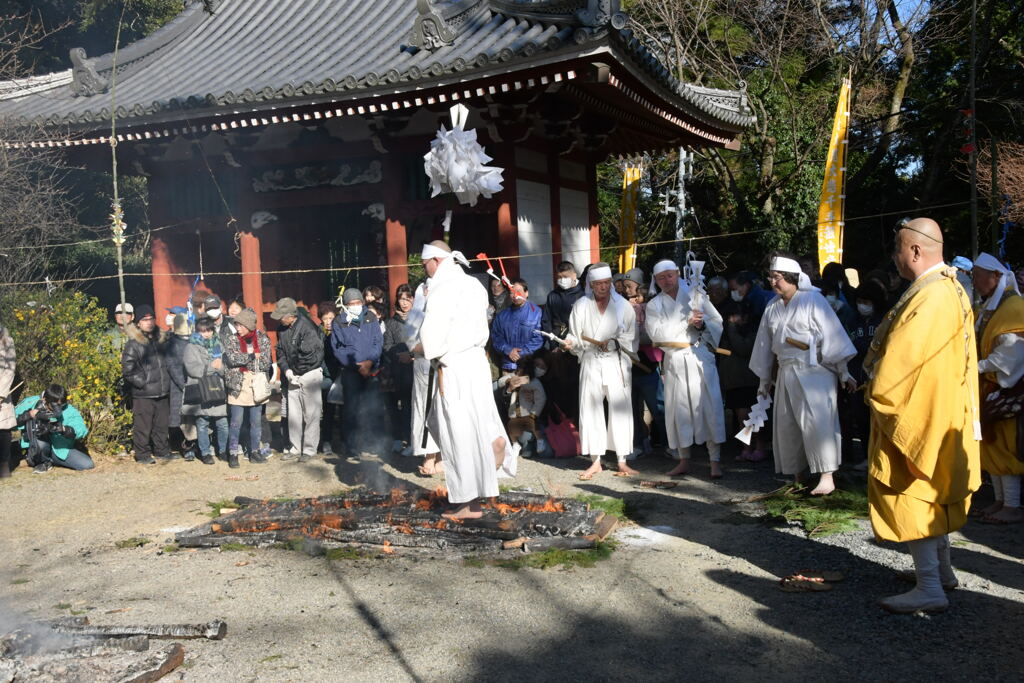 二見　太江寺　火祭り