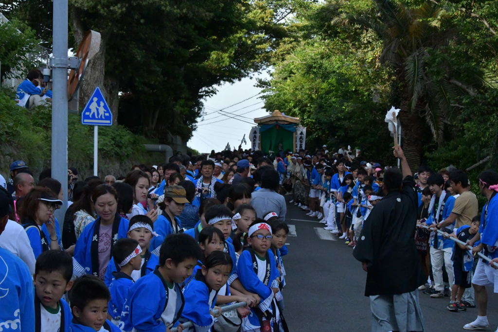 答志島　お木曳