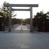 i内宮　日の出