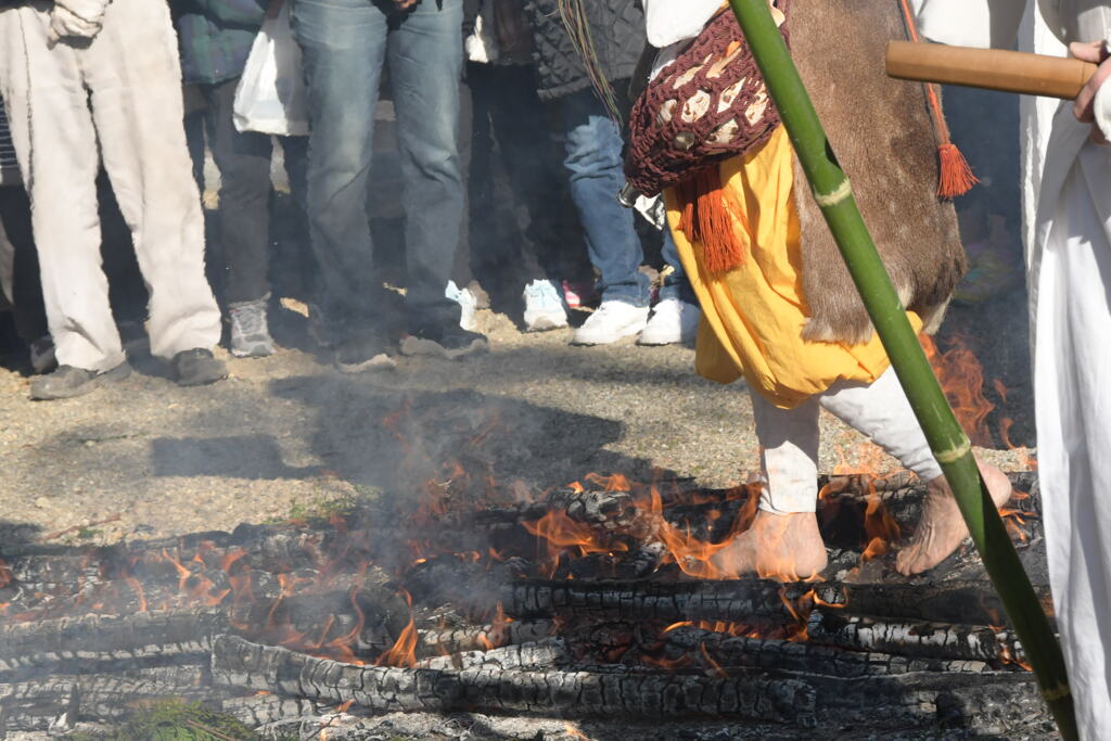 二見　太江寺　火祭り