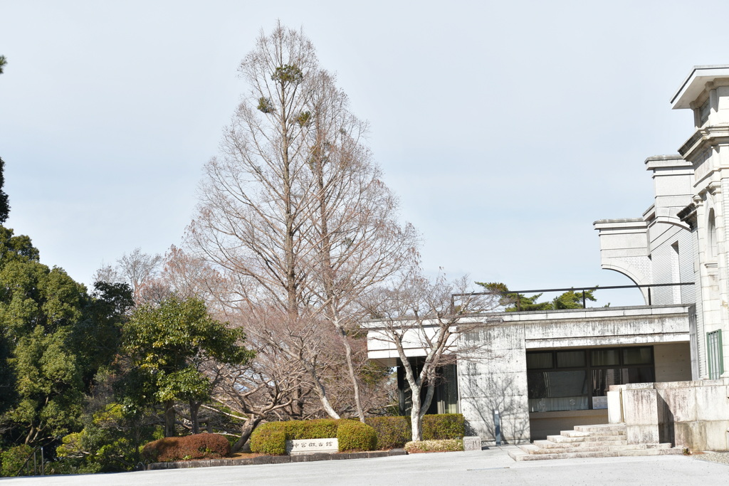 冬の伊勢　徴古館