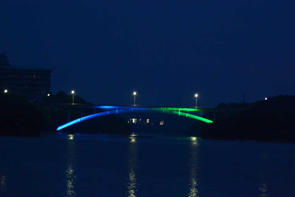 賢島大橋　ライトアップ