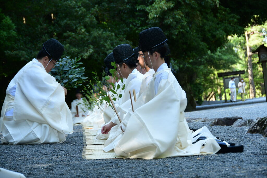 伊勢神宮　内宮　５月　大祓