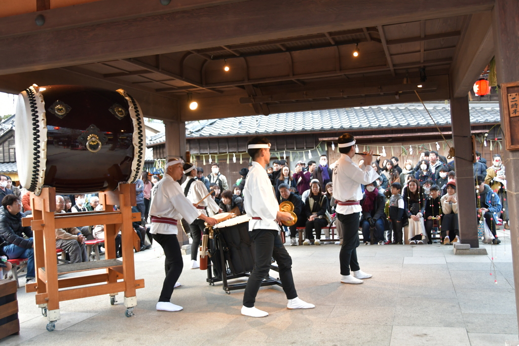 おかげ横丁　神恩太鼓