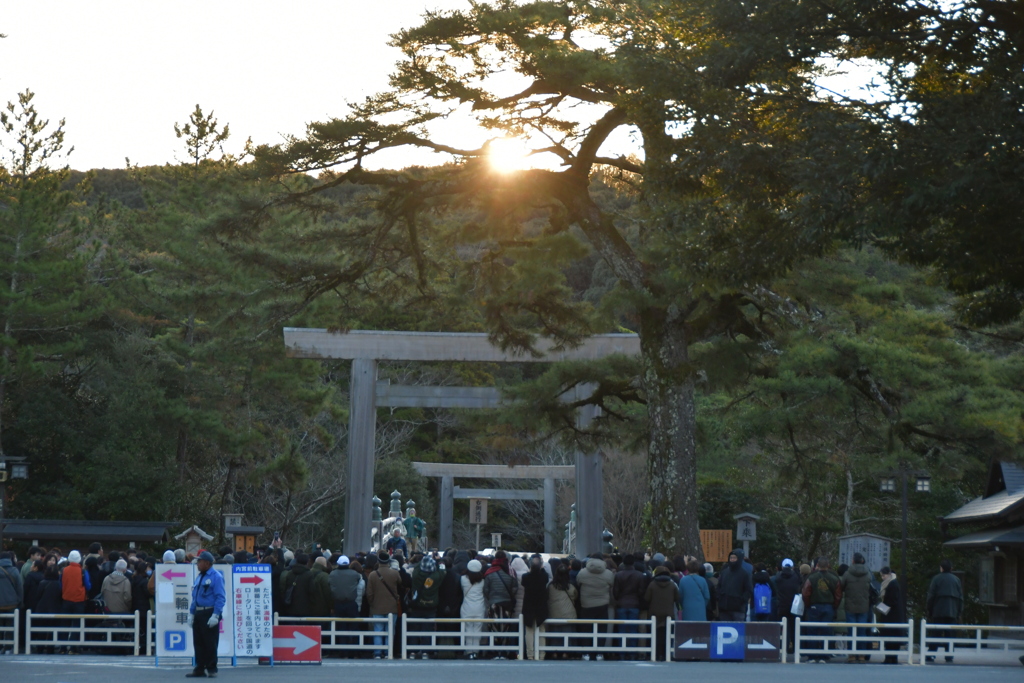 冬至　伊勢神宮　内宮