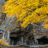 秋の玄武洞