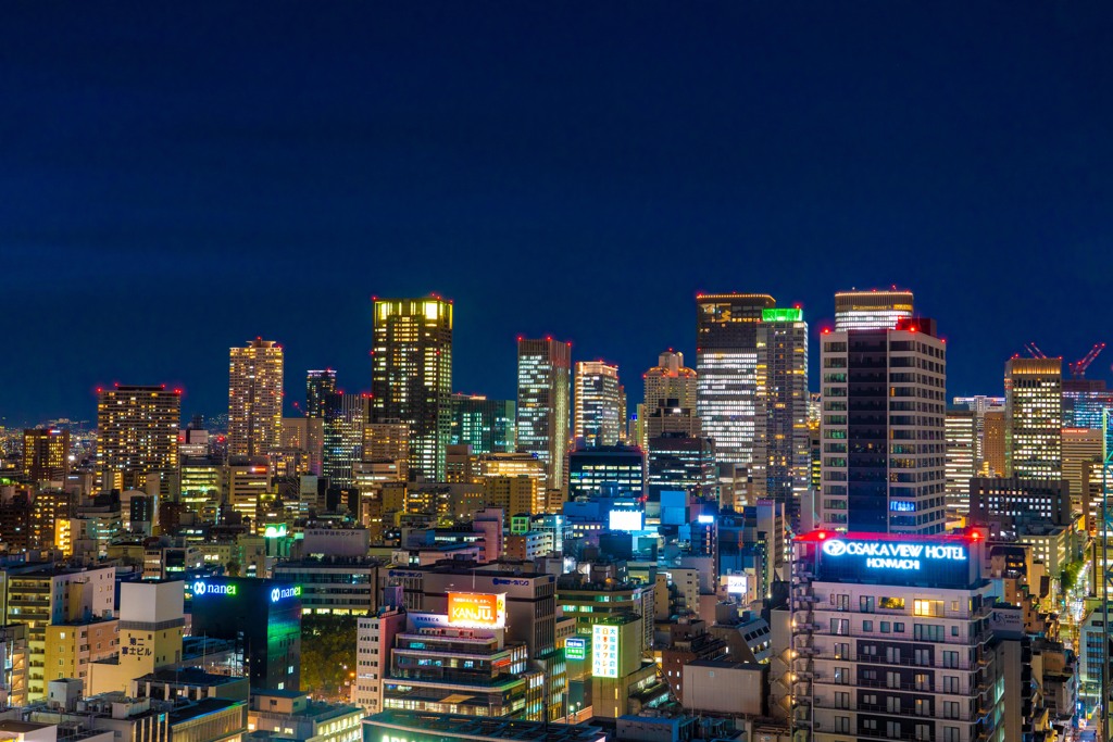 西梅田高層ビル群