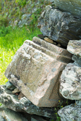 和歌山城石垣_灯籠石？