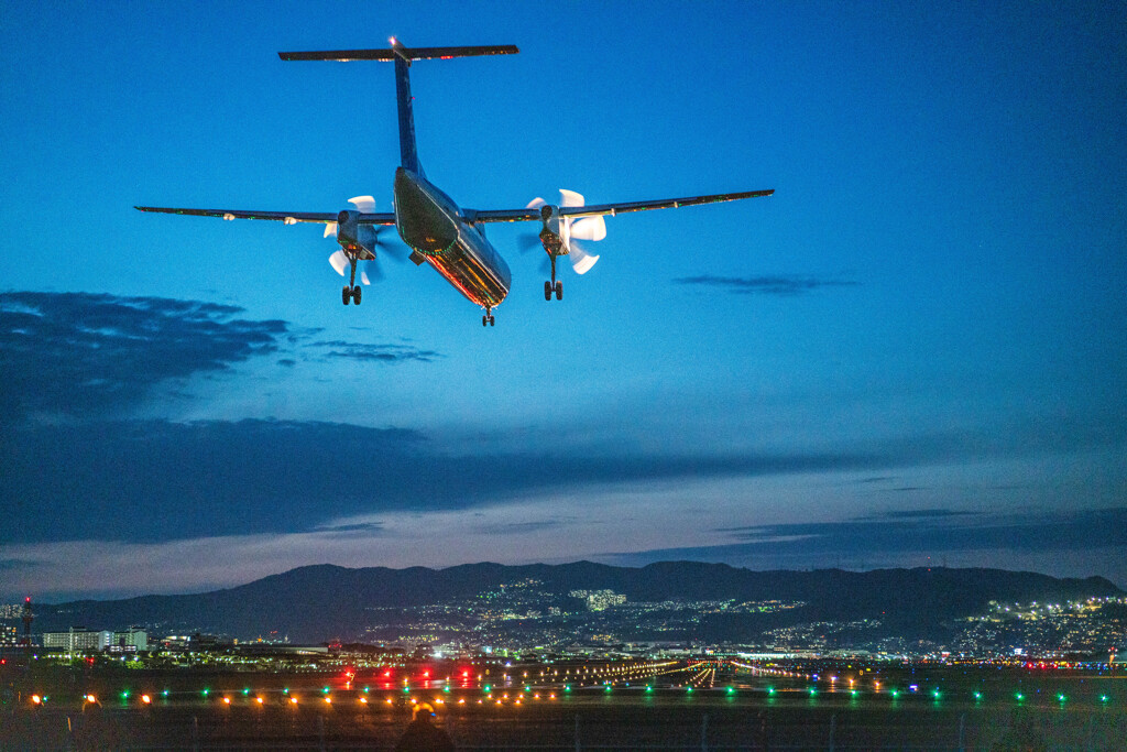 いつもの飛行機