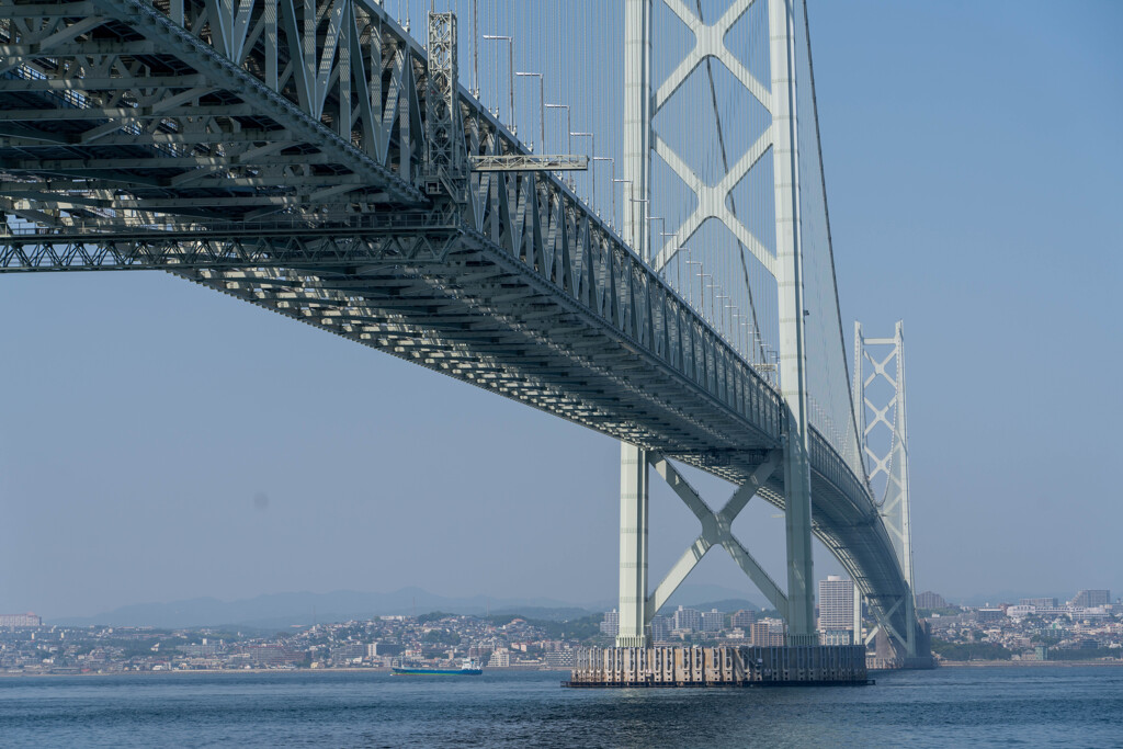 明石海峡大橋（淡路側より）-2