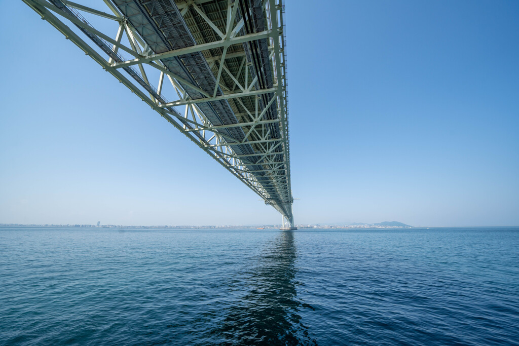 明石海峡大橋（淡路側より）-1