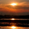夕暮れ