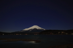 ◯の夜富士　平野