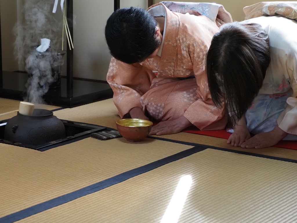 初釜にて