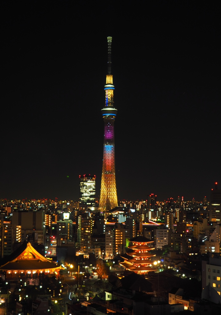 P2053142 バレンタイン特別ライトアップ