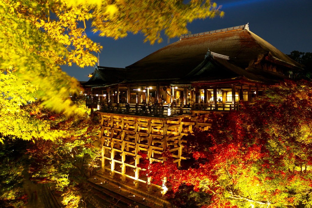 清水寺ライトアップ