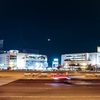 中央広場の夜景