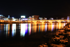 韓国の夜景