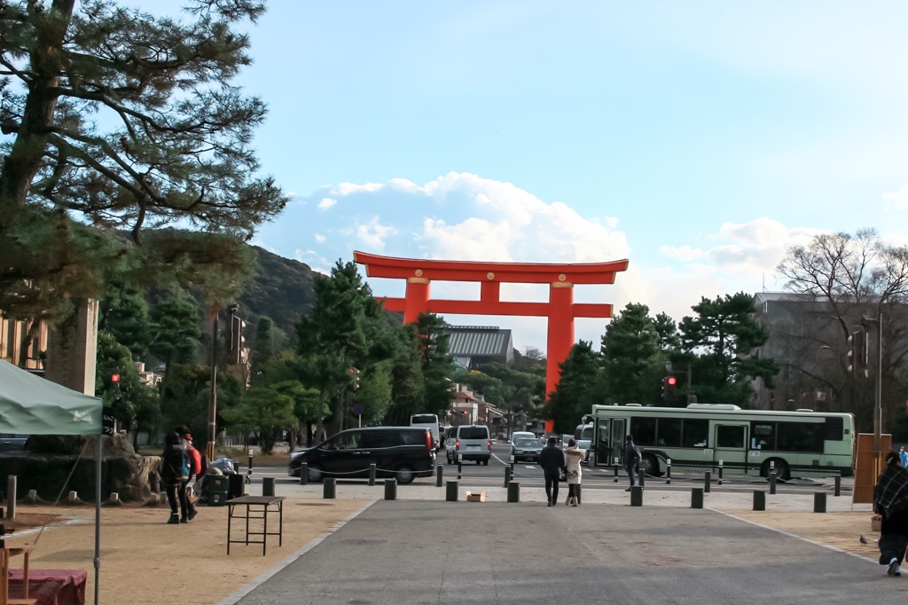 平安神宮の入り口