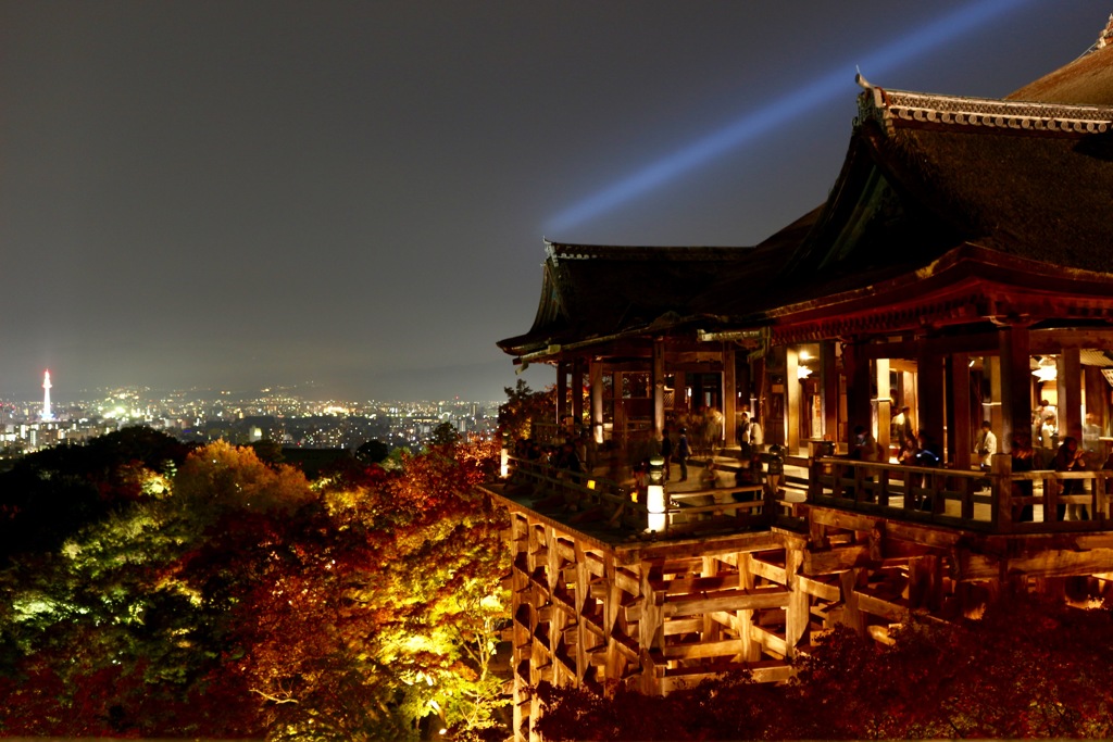 清水寺ライトアップ