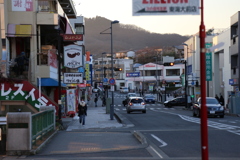 東海大学前駅商店街