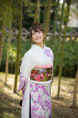 竹林にて