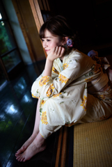 浴衣な結さん5