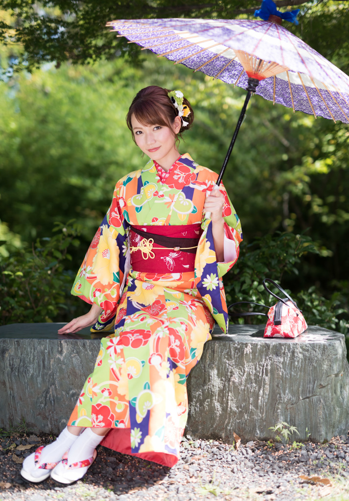 京都嵐山にて10