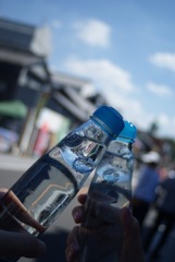 あっついね〜〜乾杯！！！