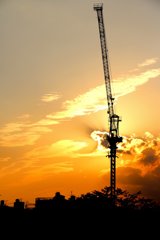 夕暮れ