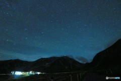 立山の夜空