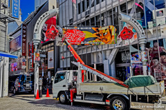 ねぶた渋谷を彩る