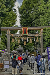 神様もお疲れさまです。