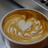 heart latte