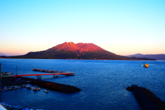 桜島～夕景～