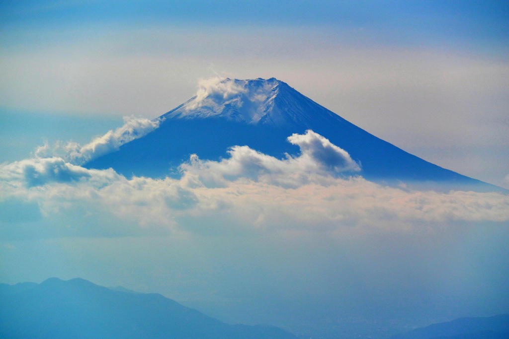 清々しい富士山